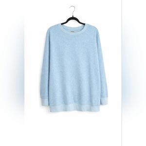 Lands’ End Serious Sweats Light Blue Crewneck Sweatshirt 2X Plus